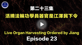 第23章活摘法轮功学员器官国家犯罪是江泽民下令